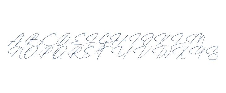 Quenttine Signature Regular Uppercase