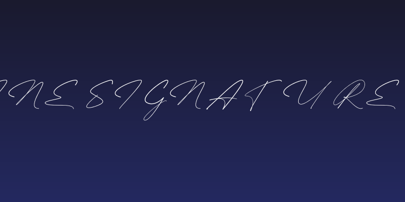 Quenttine Signature Regular Social Header
