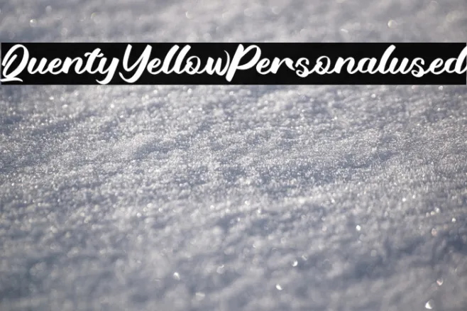 QuentyYellowPersonalused Example 3