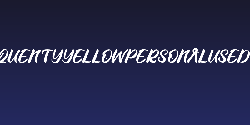 QuentyYellowPersonalused Social Header