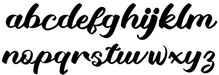 QuentyYellowPersonalused Font LOWERCASE