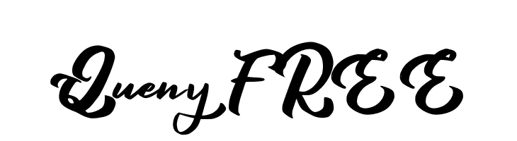 Queny FREE  免费字体下载
