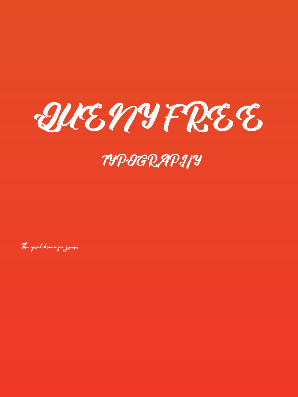 Queny FREE Poster