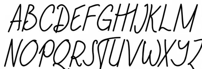 Queque Шрифта ВЕРХНИЙ