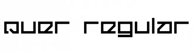 Quer Regular  تنزيل الخطوط