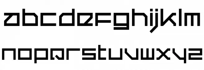 Quer Regular 字体 大写