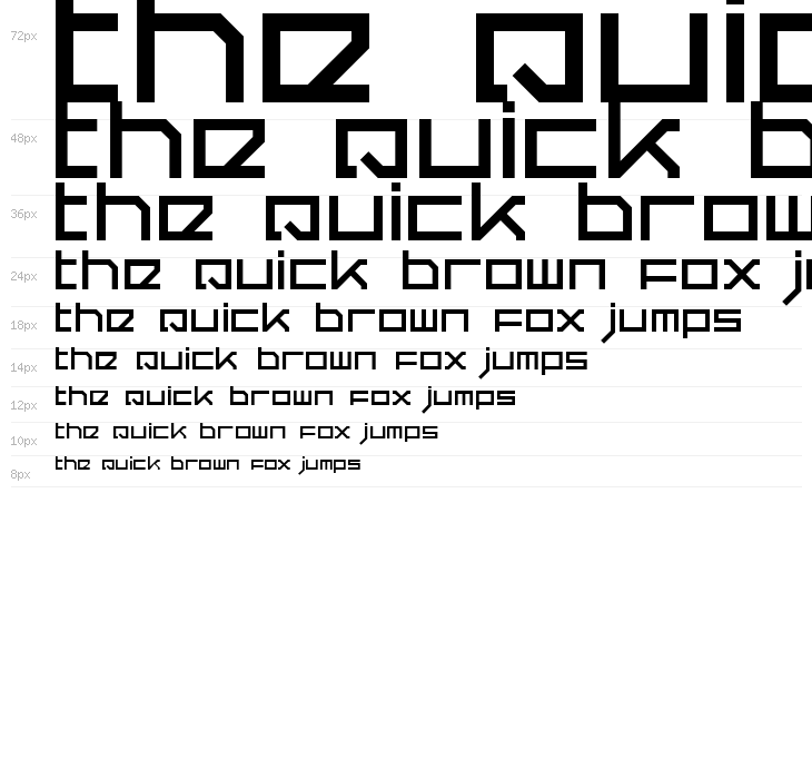 Quer Regular Waterfall