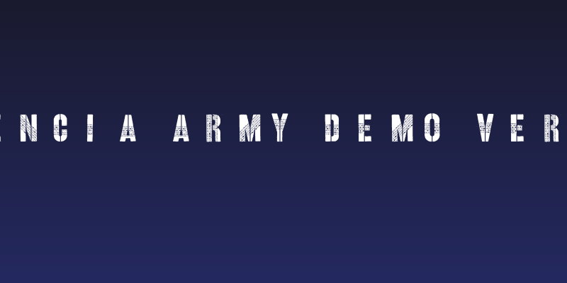 Querencia Army DEMO VERSION Social Header