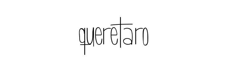 Queretaro  font caratteri gratis