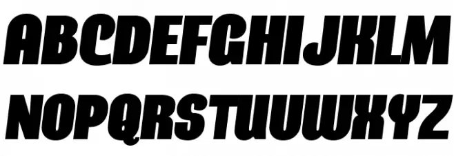 Querino Sans Italic PERSONAL USE 字体 大写