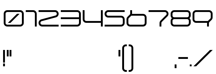 Querround Regular Font OTHER CHARS