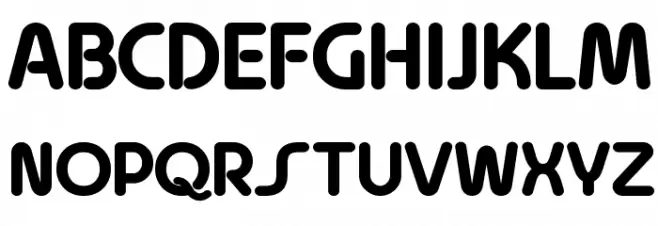 Quesat Black Demo Schriftart Groß
