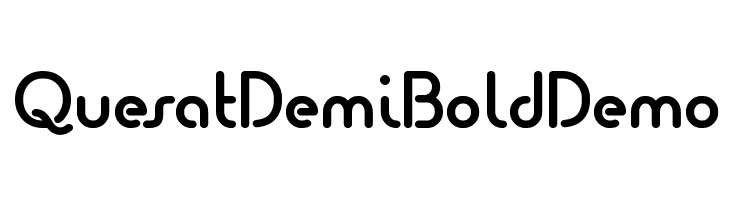 Quesat Demi Bold Demo Fonte