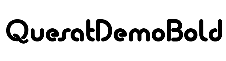 Quesat Demo Bold Schriftart