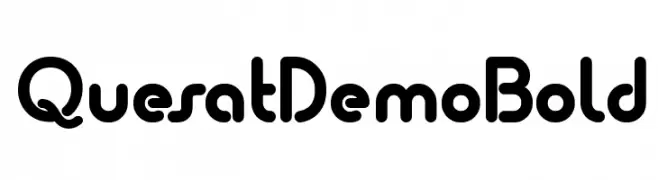 Quesat Demo Bold  Frei Schriftart Herunterladen