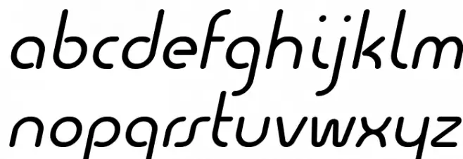 Quesat Demo Italic خط أحرف صغيرة