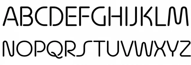 Quesat Demo Font Litere mari