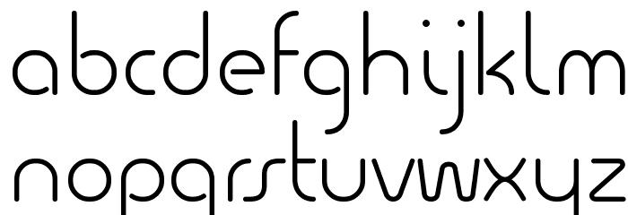 Quesat Light Demo Font LOWERCASE