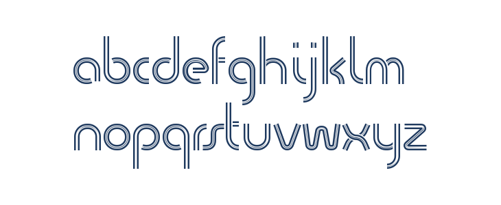 Quesat Striped Demo Lowercase