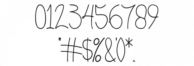 Quesky Font OTHER CHARS