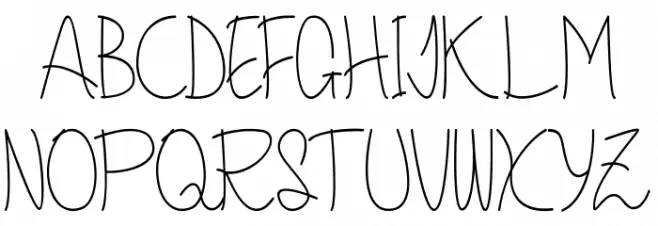 Quesky 字体 大写