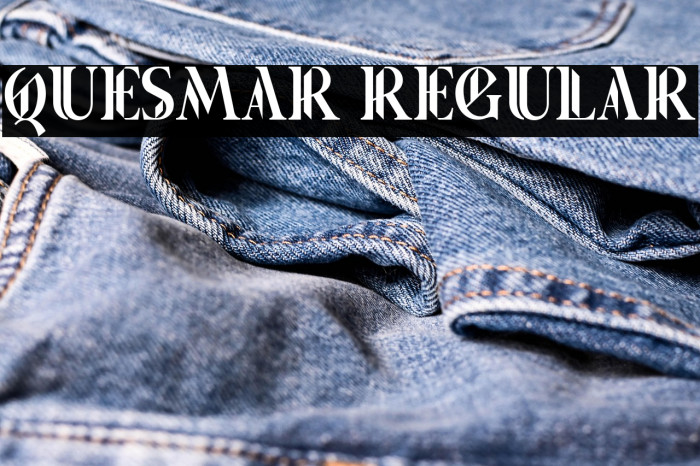 Quesmar Regular Example 1