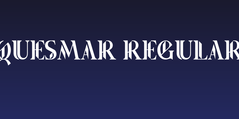 Quesmar Regular Social Header