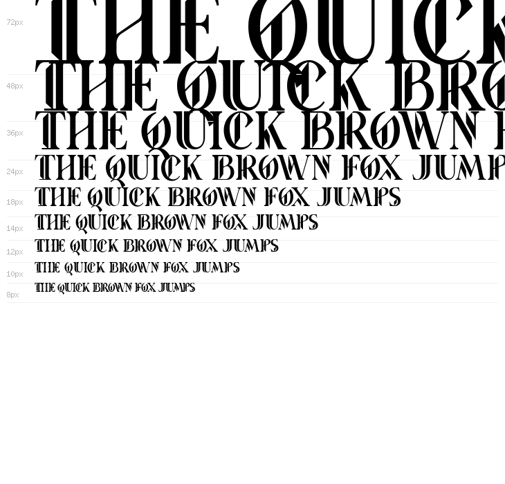 Quesmar Regular Waterfall