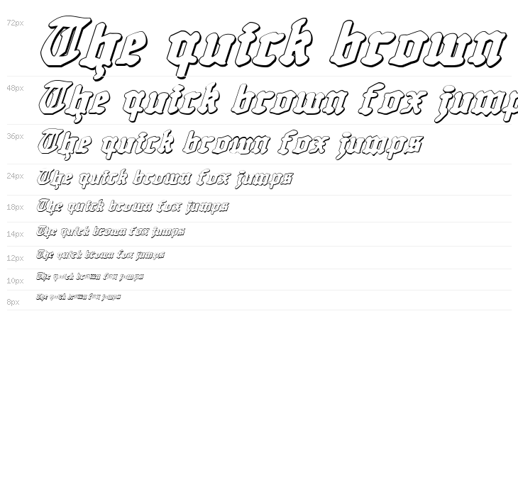 Quest Knight 3D Italic Waterfall