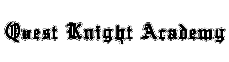 Quest Knight Academy  免费字体下载