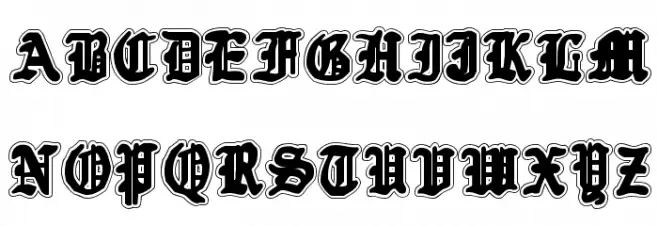 Quest Knight Academy Polices MAJUSCULES
