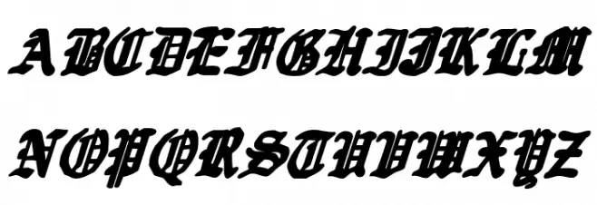 Quest Knight Italic Schriftart Groß