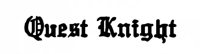 Quest Knight  Descarca Fonturi Gratis