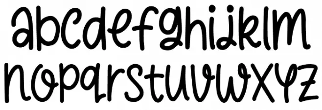 Questar Free Trial フォント 小文字