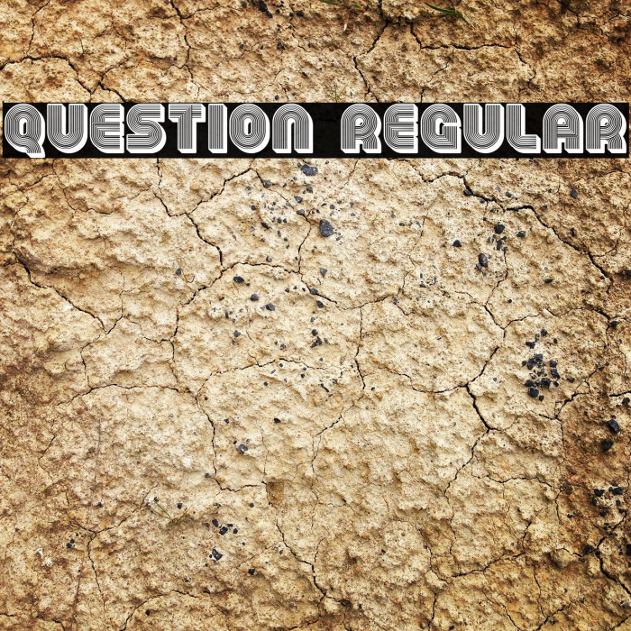 Question Regular Font examples
