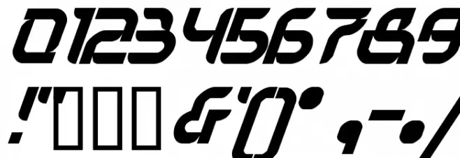 Question of time Font OTHER CHARS