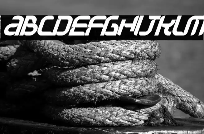 Question of time Font examples