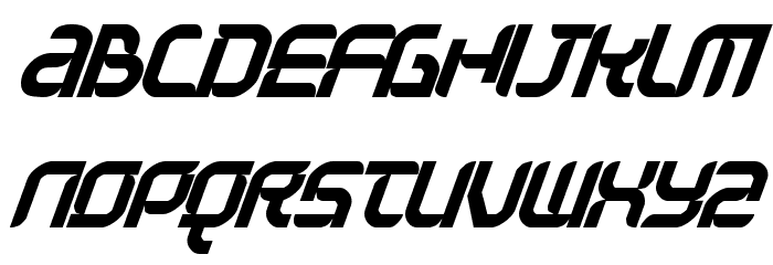 Question of time Font LOWERCASE