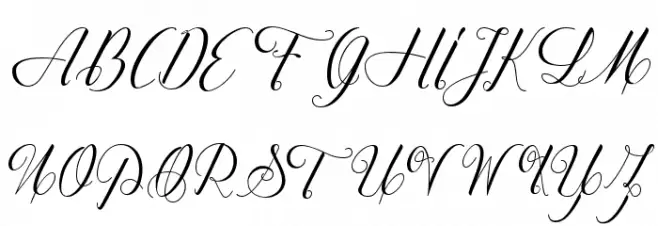 QuestionandLove Font Litere mari