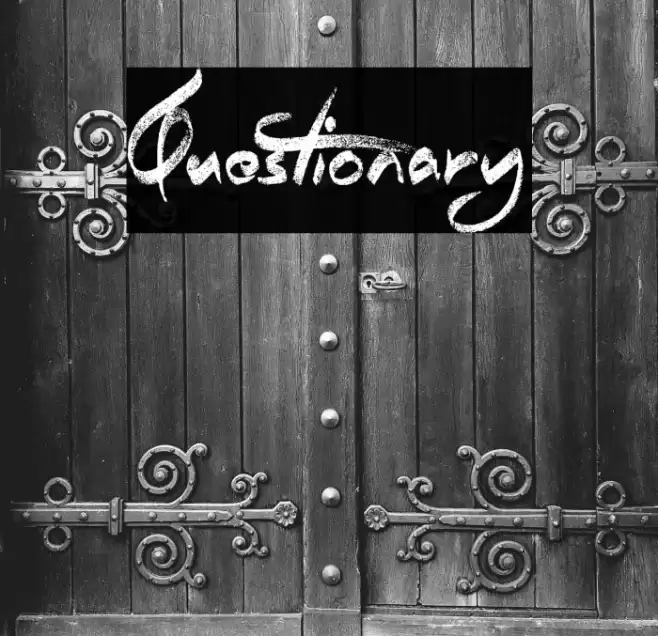 Questionary फ़ॉन्ट examples