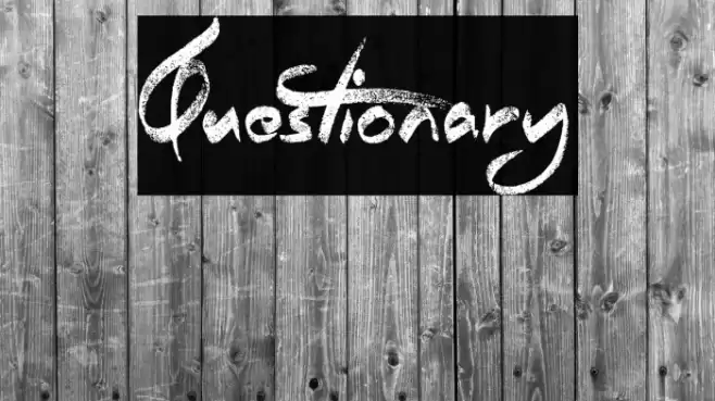 Questionary फ़ॉन्ट examples