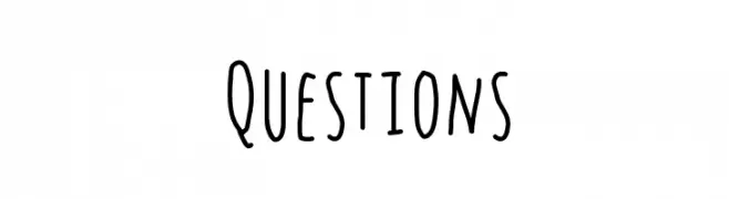 Questions  Free Fonts Download