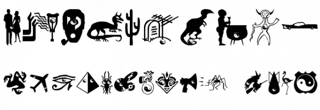 QuestionsOfBranding Font OTHER CHARS