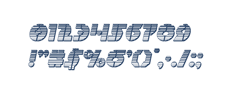 Questlok Chrome Italic Other Characters