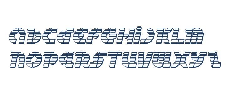 Questlok Chrome Italic Lowercase