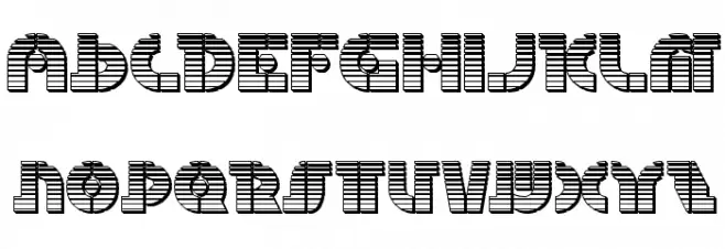 Questlok Chrome フォント 大文字