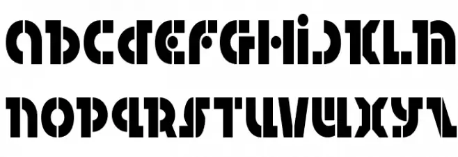 Questlok Condensed Caratteri MINUSCOLO