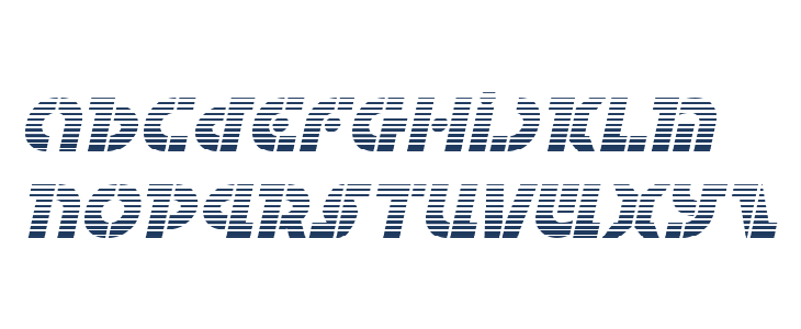 Questlok Gradient Italic Lowercase