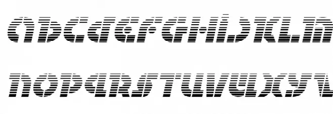 Questlok Gradient Italic Polices MINUSCULES