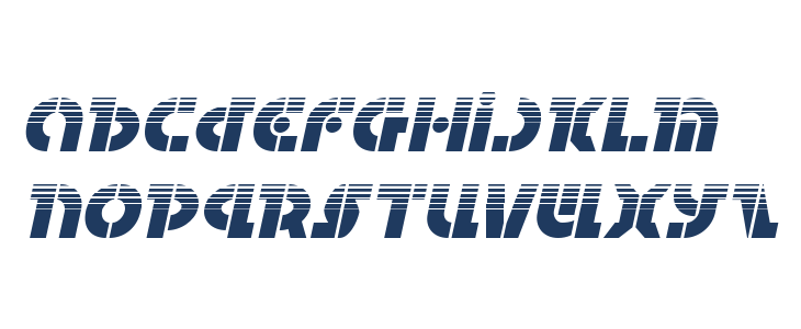 Questlok Halftone Italic Lowercase